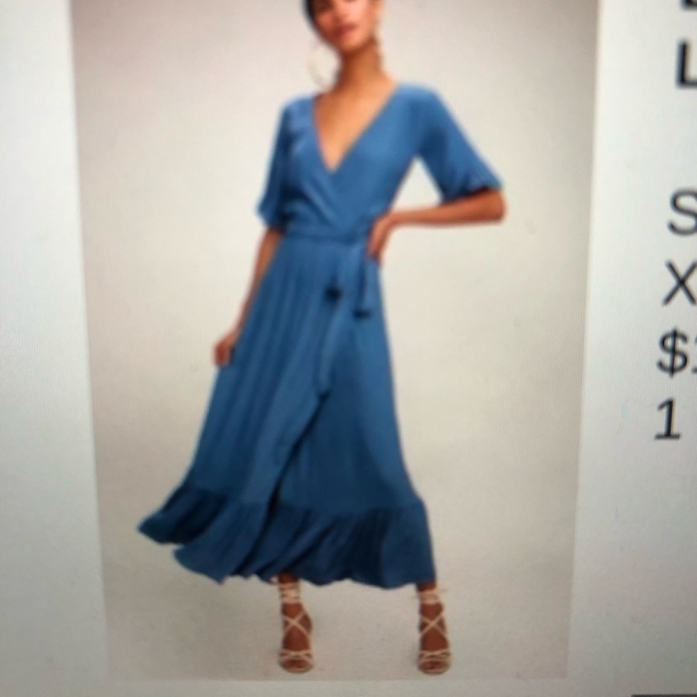 Wrap dress worn once!